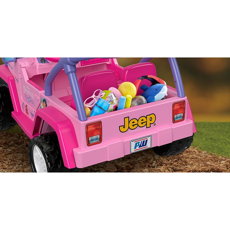 Disney Princess Jeep Wrangler Ride-On Vehicle by Fisher-Price