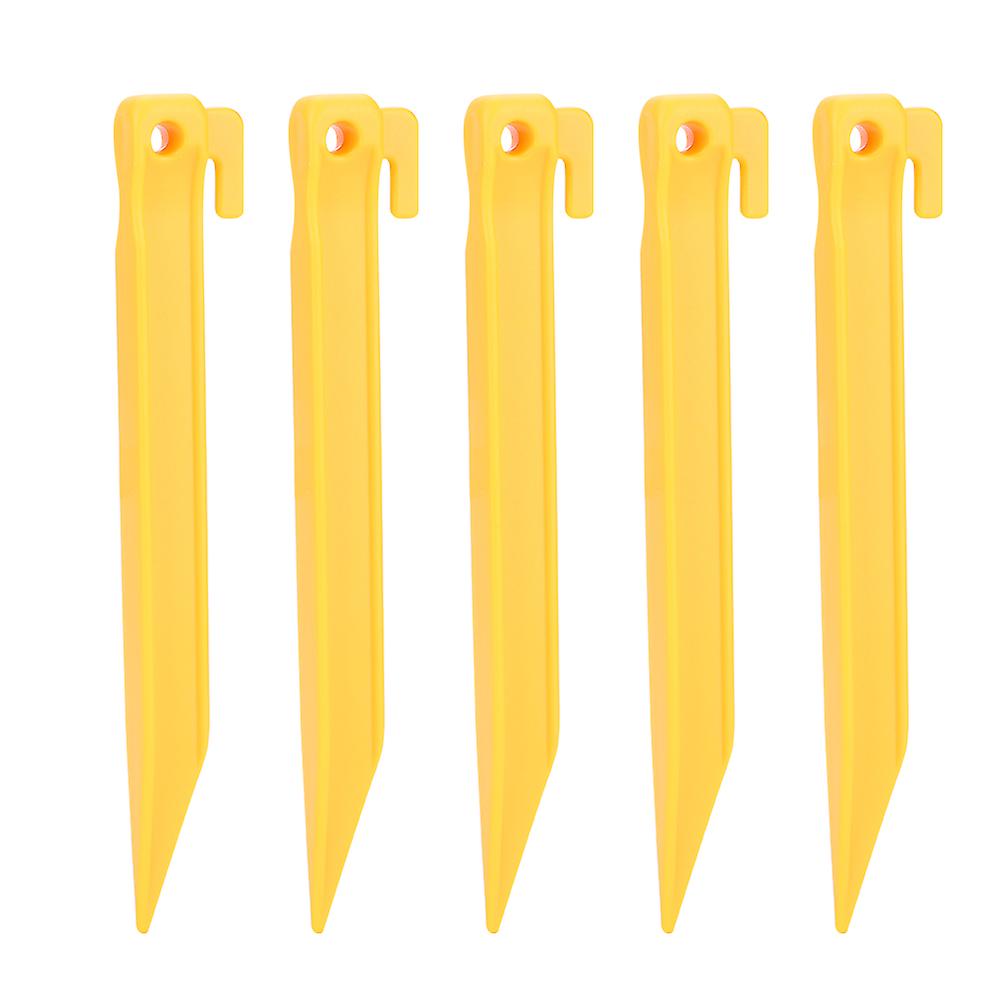 5pcs Durable Nylon Camping Awning Canopy Tent Peg Stake Nail Accessory(s)