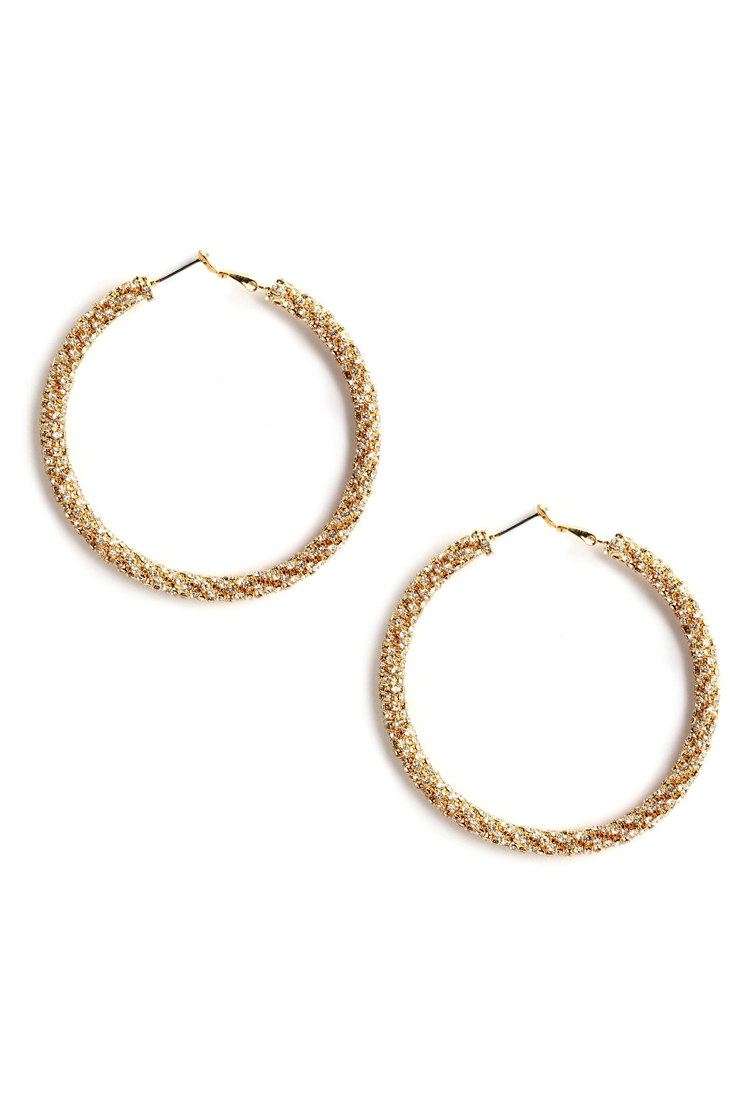 Catalyst Rhinestone Hoops