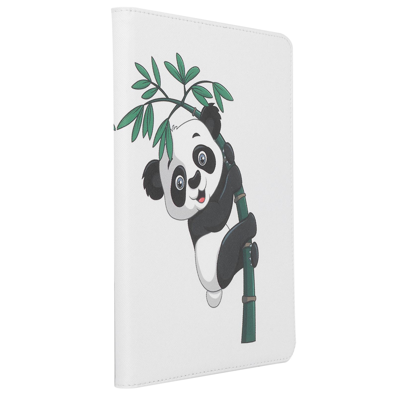 Portable Tablet Pu Protective Holster 360 Universal Protection Painted Leather Case For Ipad 9th Generationpanda Bamboo