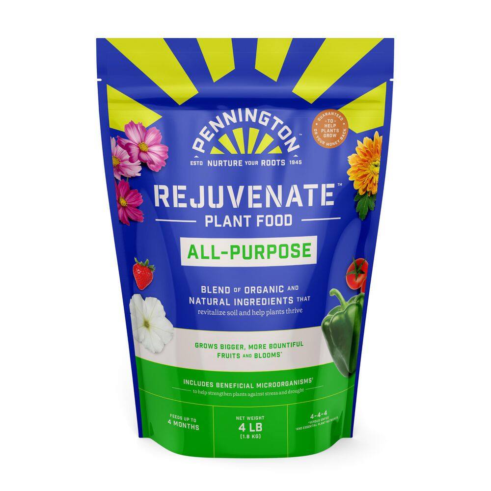 Pennington 4 lbs. Rejuvenate All Purpose Plant Food 4-4-4 100546846