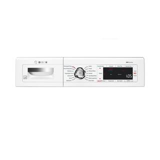 Bosch 800 Series 24 in. 2.2 cu. ft. 240-Volt White with Chrome Accents High-Efficiency Front Load Smart Washer ENERGY STAR WAW285H2UC