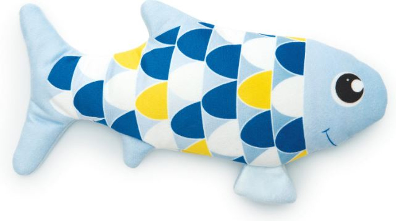 Catit Groovy Fish Plush Cat Toy w/Catnip