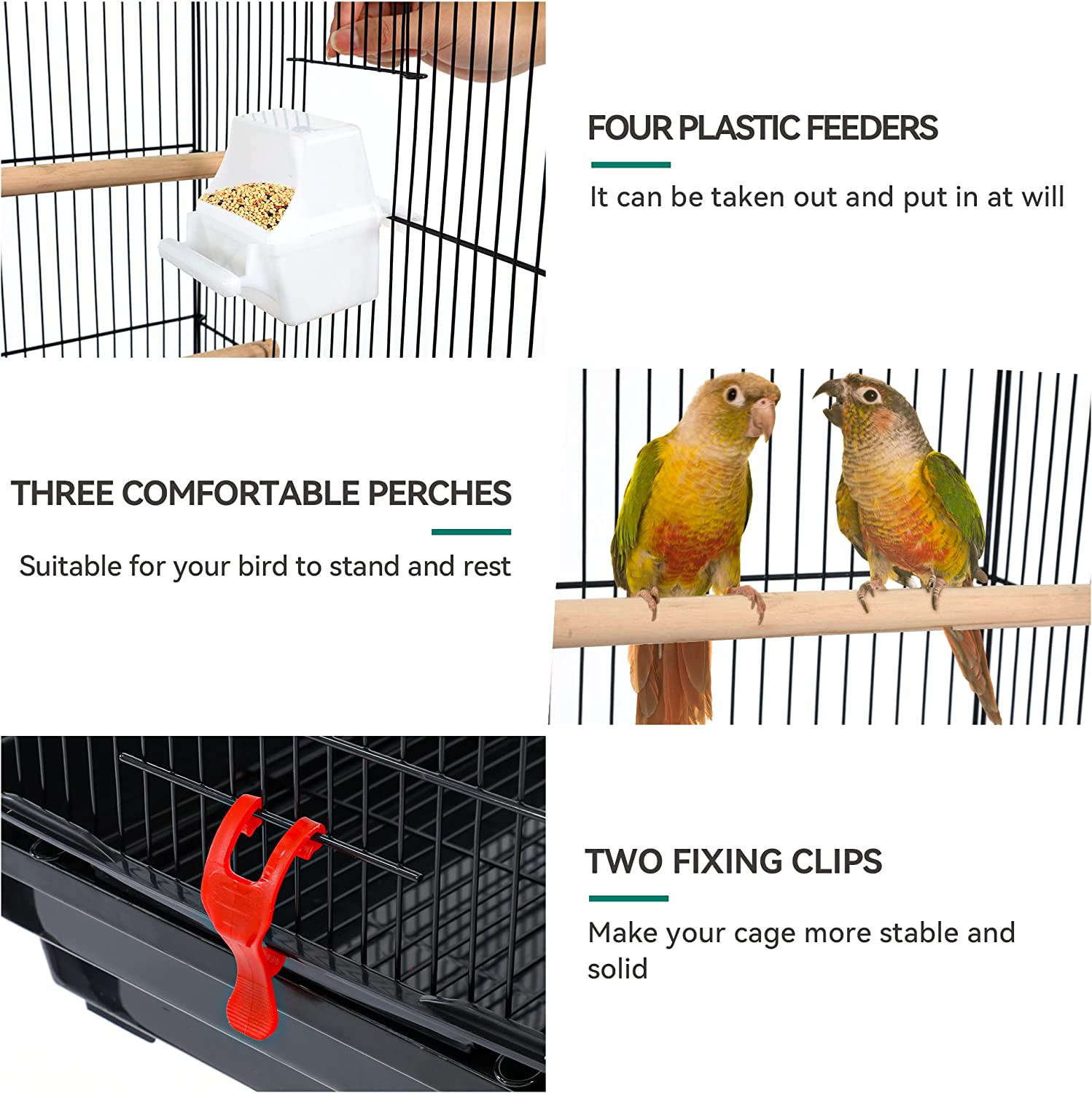 YITAHOME Metal Bird Cage 62