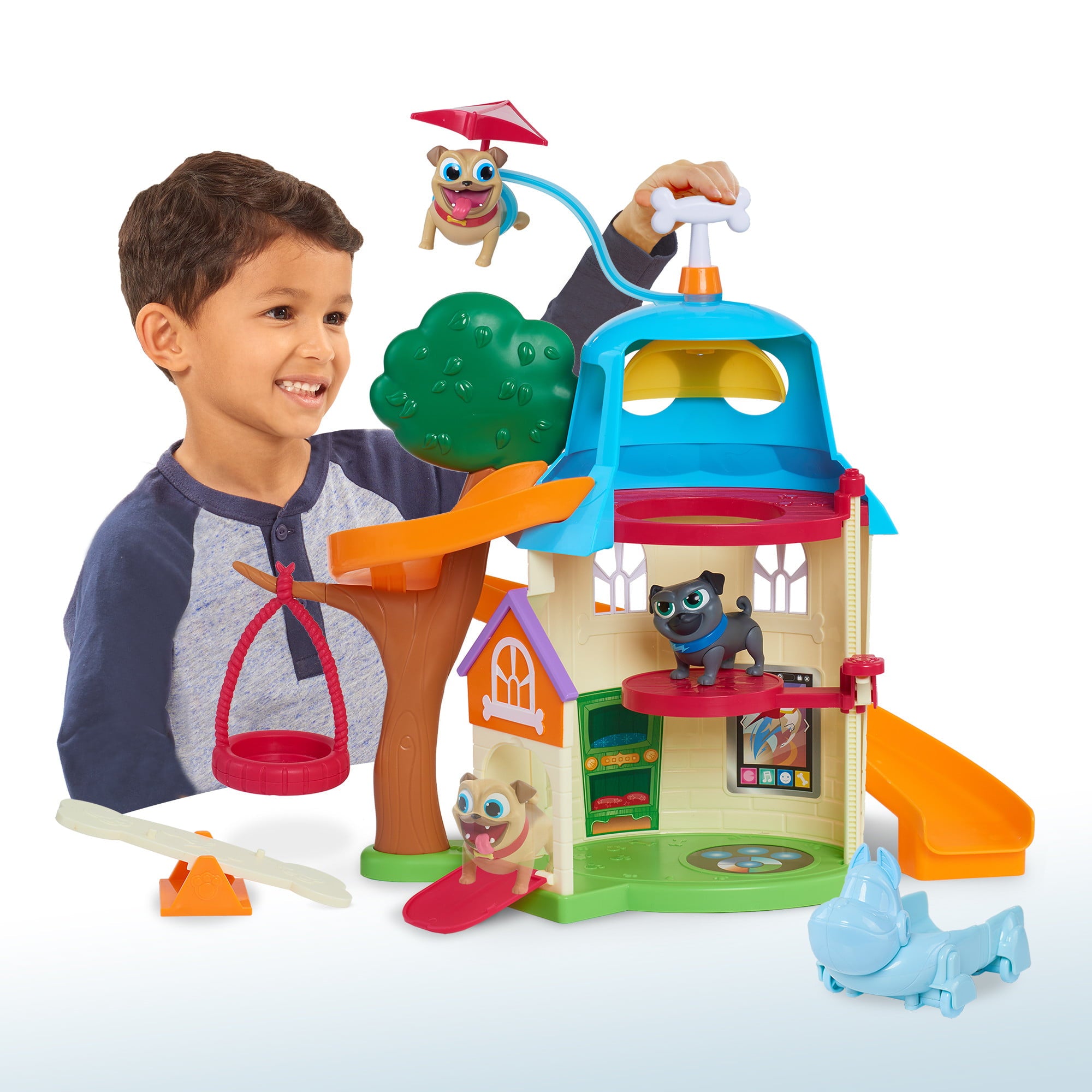 Puppy Dog Pals Doghouse Playset, Officially Licensed Kids Toys for Ages 3 Up, Gifts and Presents