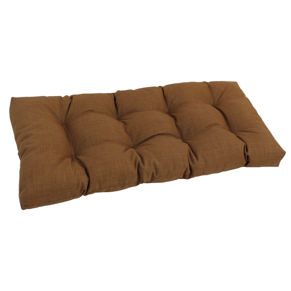 Blazing Needles  Weather 42 inch Solid Bench Cushion