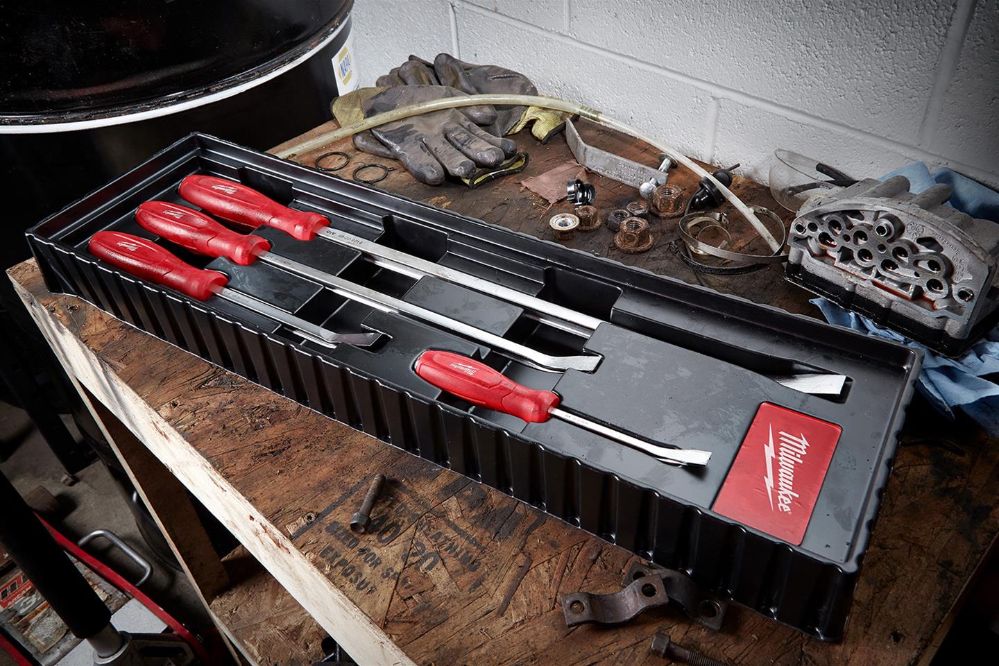 Milwaukee Tool 48-22-9214 Milwaukee 4-Piece Pry Bar Sets