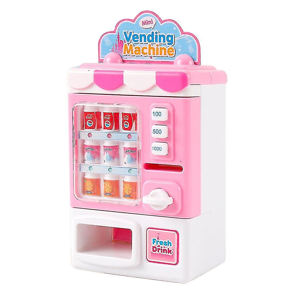 Kids Toys Vending Machine Beverage Machine Simulation Home Shopping Set Toys