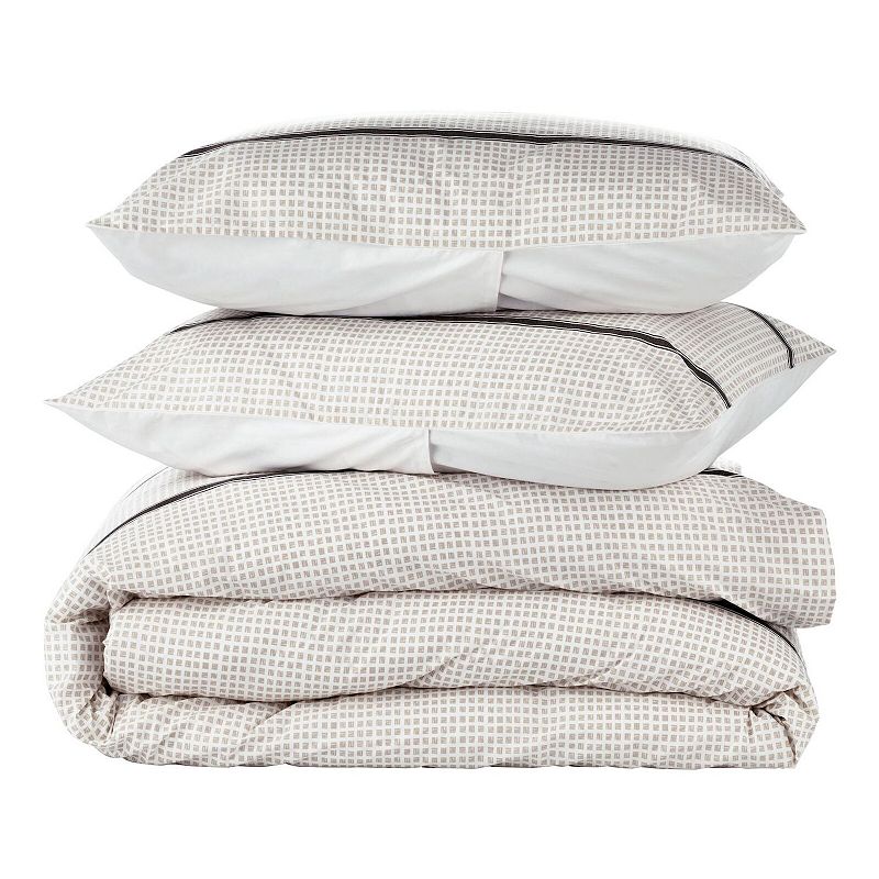 Nate Home by Nate Berkus Printed Shape Duvet Cover Set