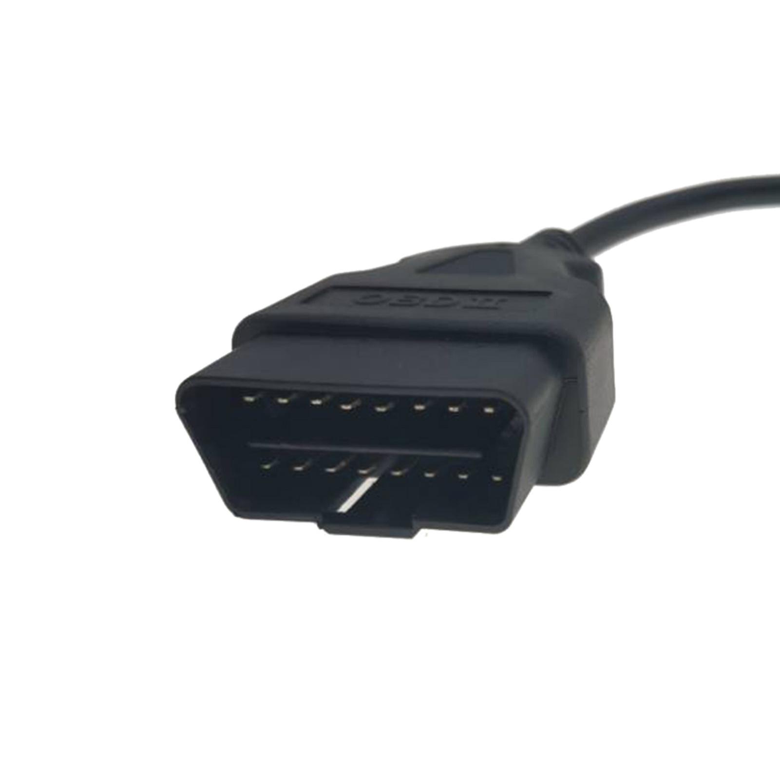 Obd-ii 16pin Extension Cable Vehicle Diagnostic Tools