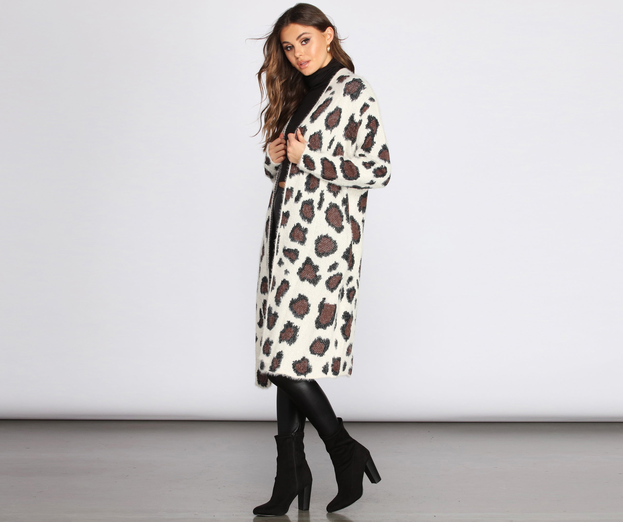 A Long Time Obsession Leopard Cardigan