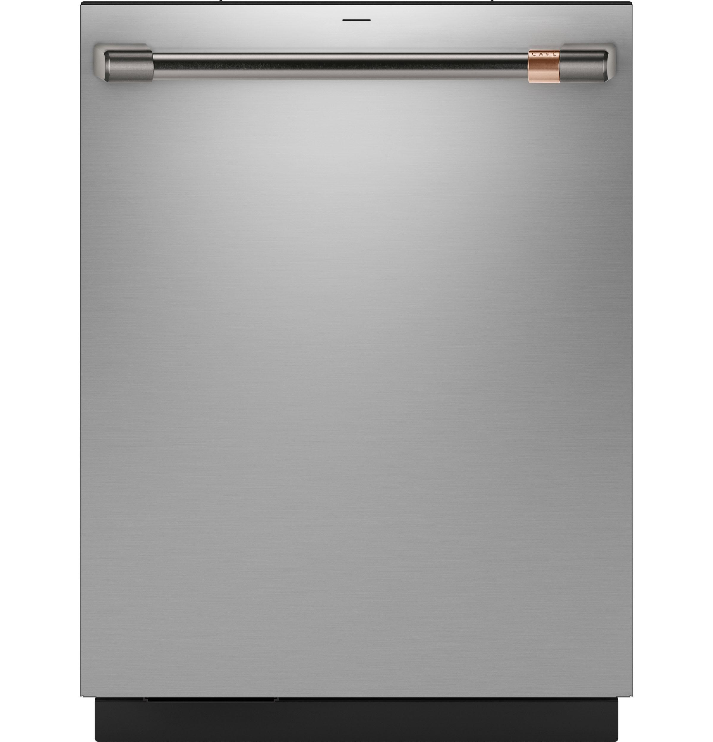 Cafe CDT858P2VS1 Café™ Customfit Energy Star Stainless Interior Smart Dishwasher With Ultra Wash Top Rack And Dual Convection Ultra Dry, 44 Dba