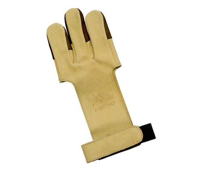 Mountain Man Tan Leather Shooting Glove 5736