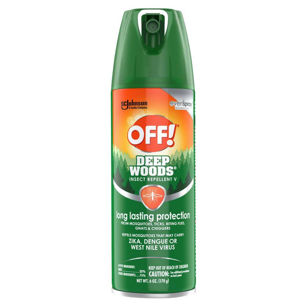 OFF! Deep Woods 6 oz. Insect Repellent Aerosol Spray SCJ333242