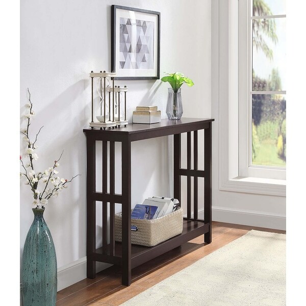 Porch and Den Miro Console Table with Shelf