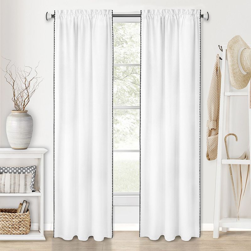 Achim Kendal Rod Pocket Window Curtain Panel