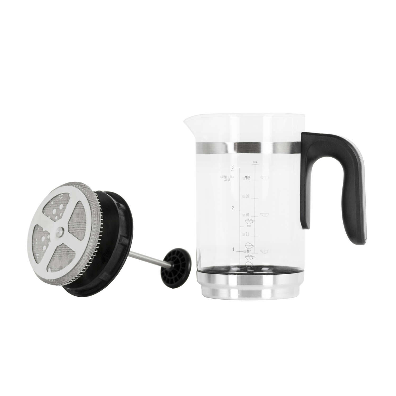 Kalorik 24 oz Black/Silver Coffee Maker