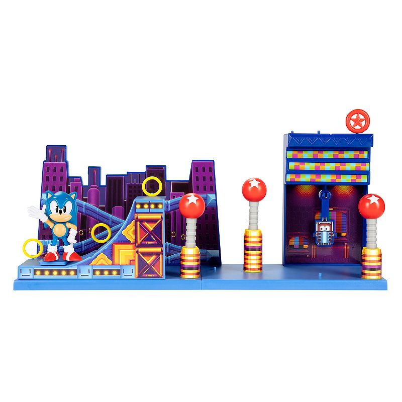 JAKKS Pacific Sonic the Hedgehog Studiopolis Zone Playset