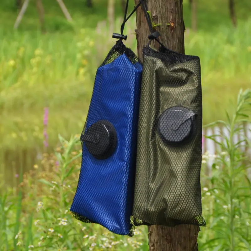 20L Large capacity Waterproof Portable Camping Outdoor Travel PVC Solar Water Bath Shower Bag