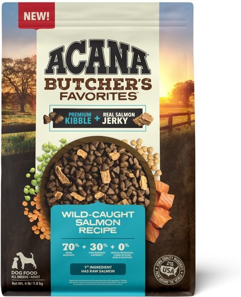 ACANA Butcher’s Favorites Grain-Free Wild-Caught Salmon Recipe Dry Dog Food