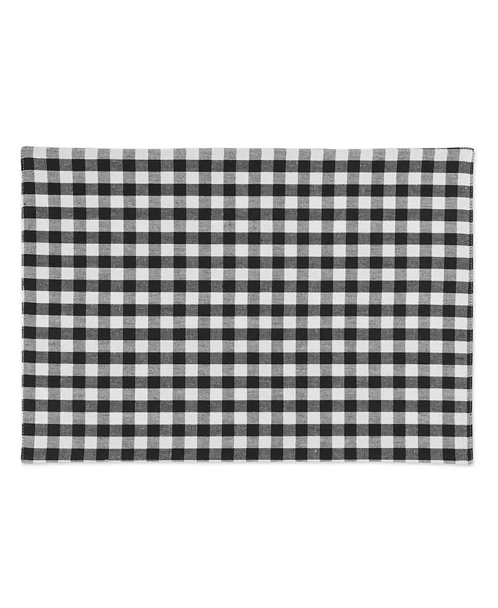 Design Imports Design Import Reversible Gingham - Buffalo Check Placemat Set