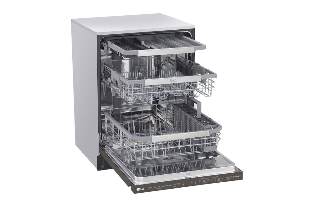 Lg LDP6810BD Top Control Smart Wi-Fi Enabled Dishwasher With Quadwash™ And Truesteam®