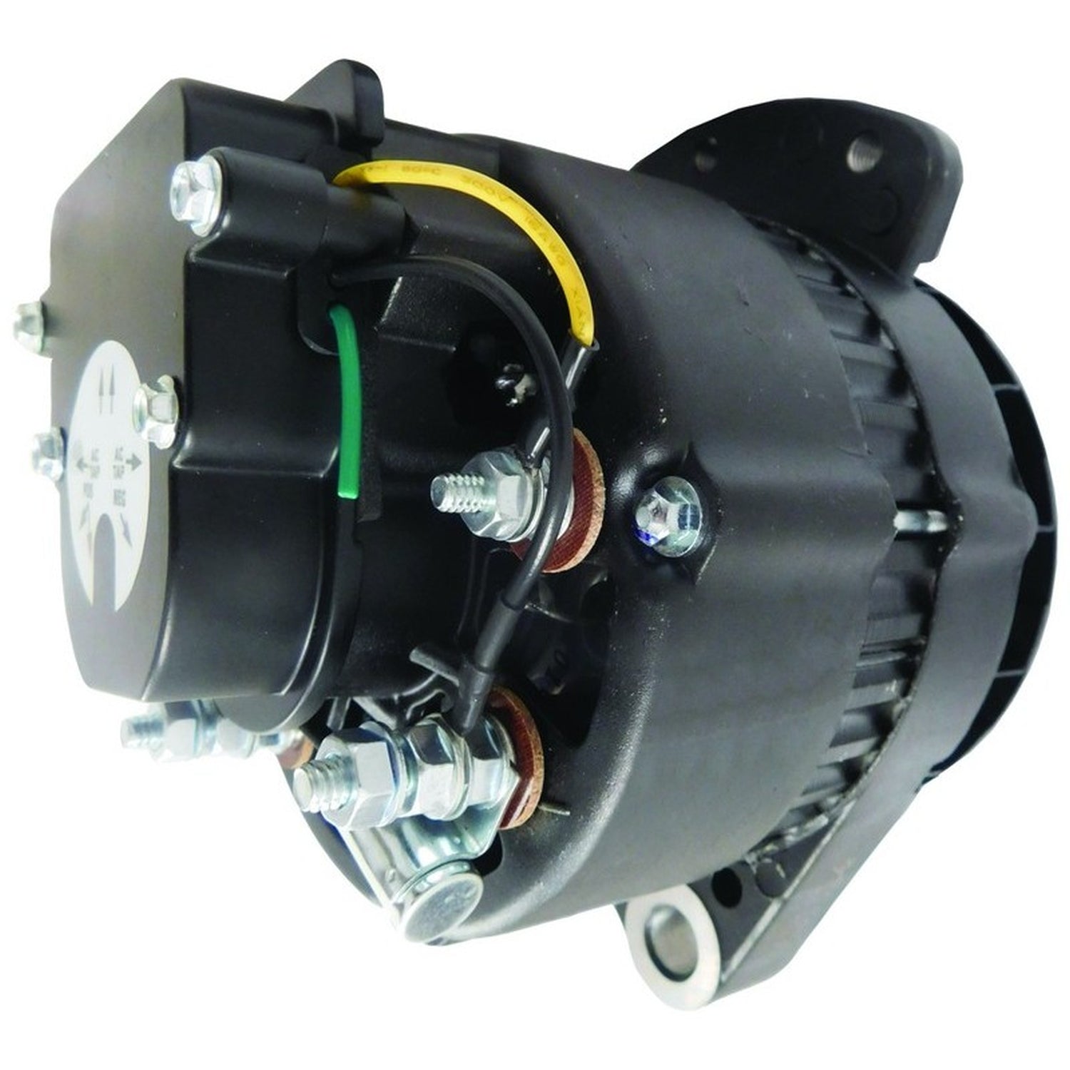 New 12V Alternator For Barr Crusader Greenwich Lehman Marine 1965-1973 Mercruiser and Volvo Penta 1965-1977 10-403 8MR2070T 8MR2070TA 400-16066 400-16156 822982 110-403 110-603 8370