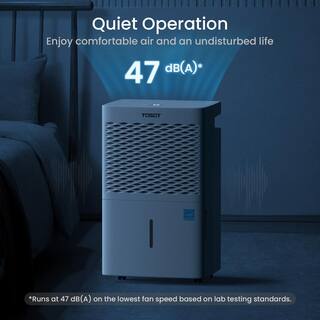 Tosot 50-Pint Capacity 4500 sq.ft. Energy Star Dehumidifier for Home Basement Bedroom or Bathroom 50 Pint