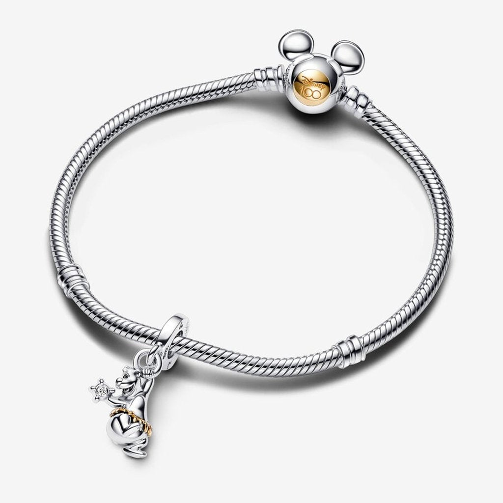 PANDORA  Disney 100th Anniversary Baloo 0.009 ct tw Lab-created Diamond Dangle Charm