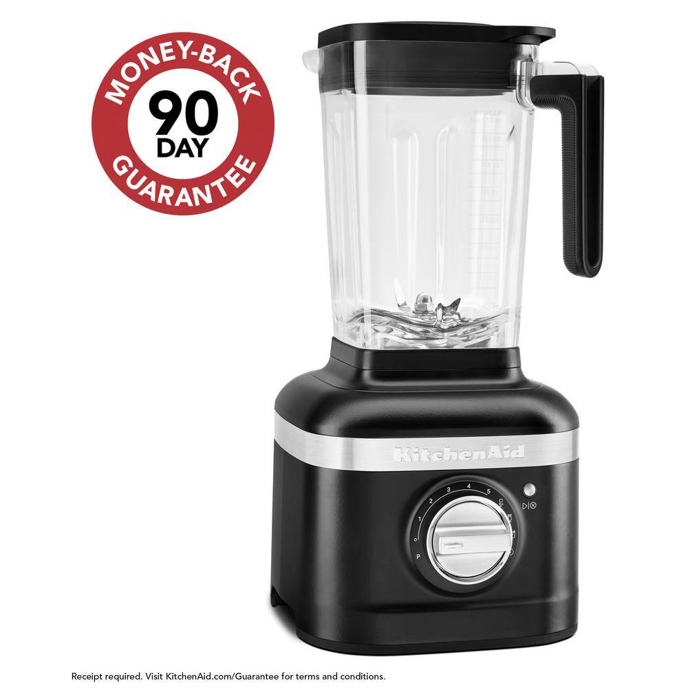 KitchenAid K400 56 oz. 5-Speed Matte Black Blender KSB4027BM