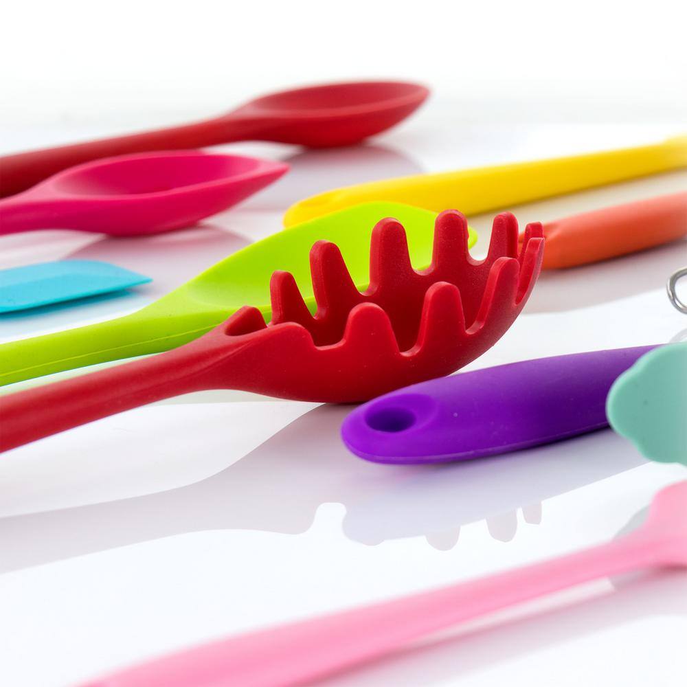 MegaChef Mulit-Color Silicone Cooking Utensils (Set of 12) 985114366M