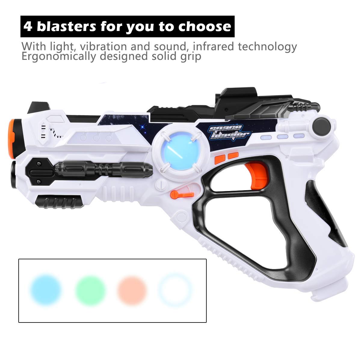 Laser Tag Set, Infrared Battle Shooting Games Laser Tag Blasters