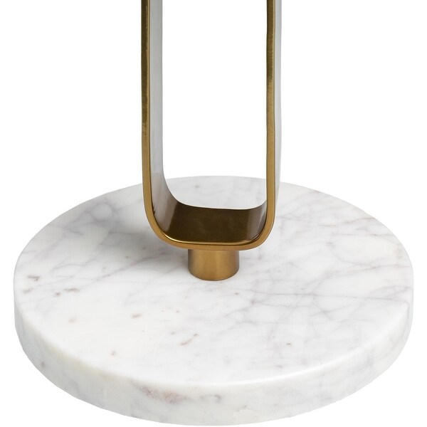 Donovan Marble End Table - 24