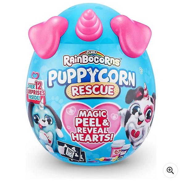 Rainbocorns puppycorn rescue sausage surprise by zuru peel and reveal