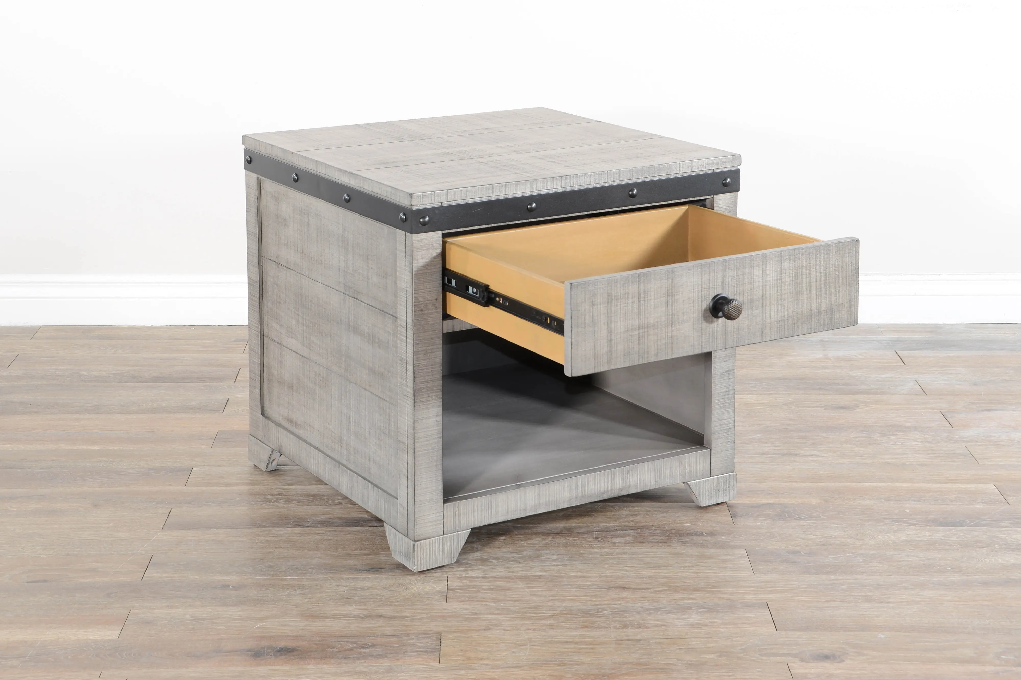 Avalon Alpine Gray End Table