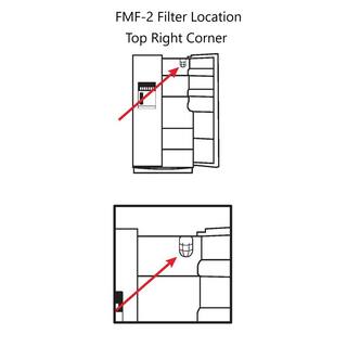 HDX FMF-2 Premium Refrigerator Water Filter Replacement Fits Frigidaire WF1CB (2-Pack) 107029