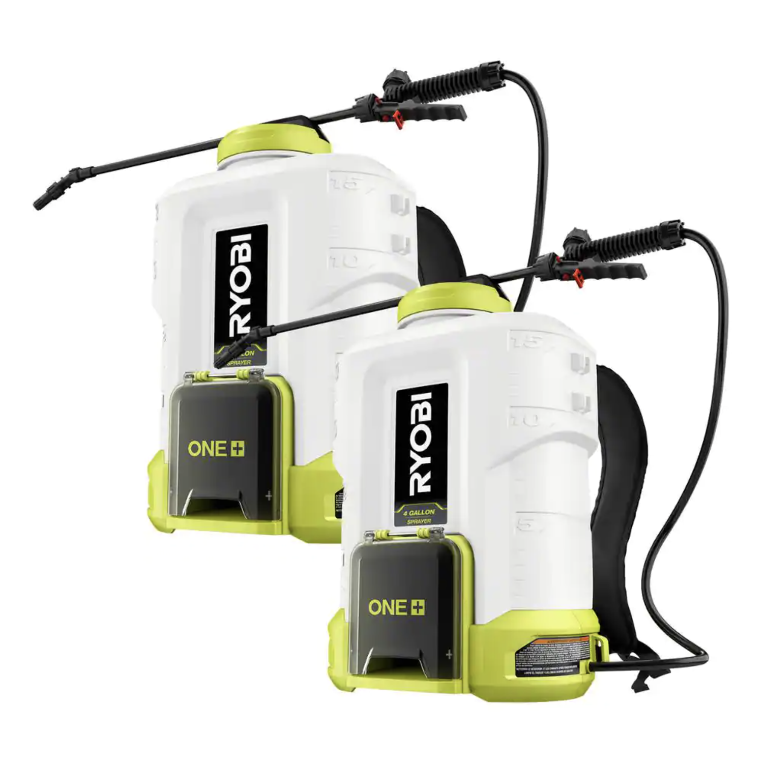 Ryobi ONE+ 18V Cordless Battery 4 Gal. Backpack Chemical Sprayer (2-Tool)