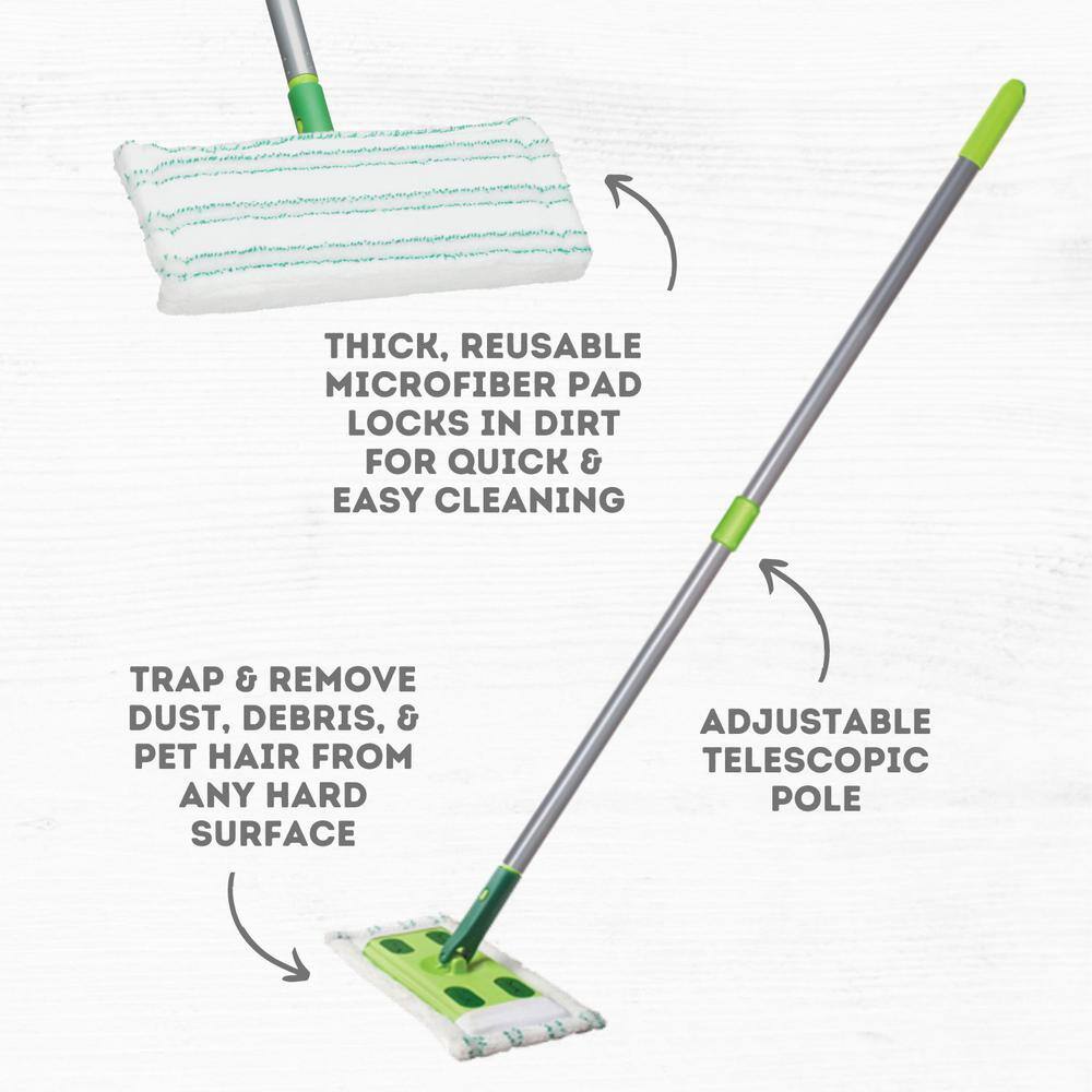 QUICK SHINE Hardwood Floor Wet and Dry Mop Kit 11147