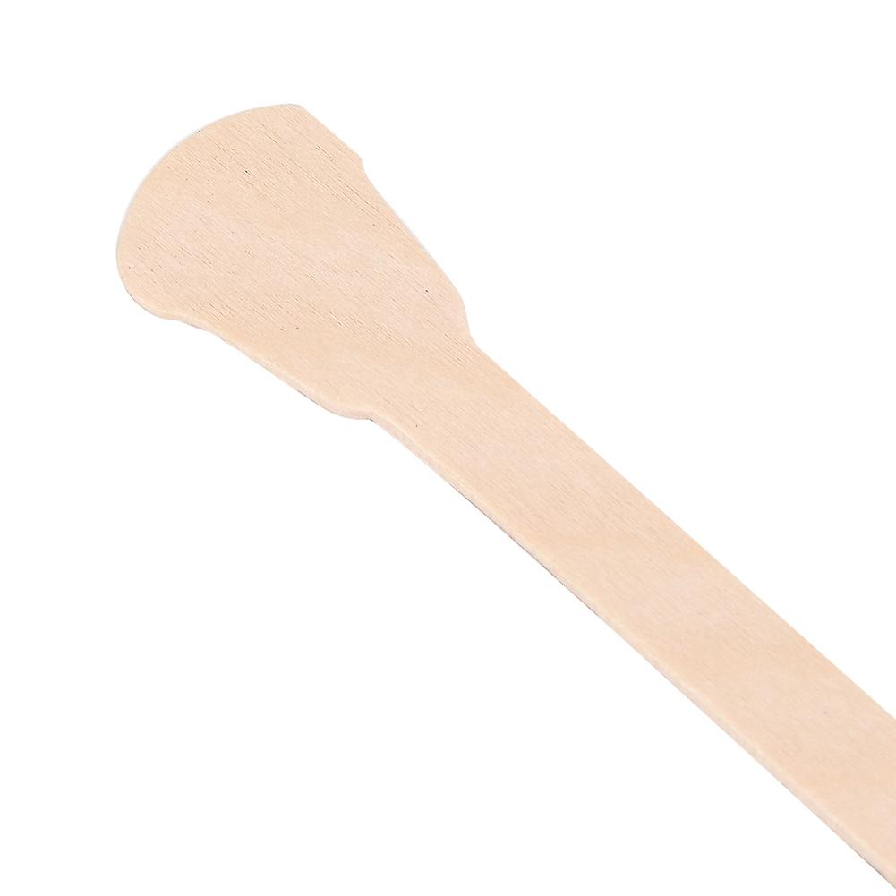 50pcs Wooden Wax Spatula Depressor Disposable Facial Mask Hair Removal Cream Applicator