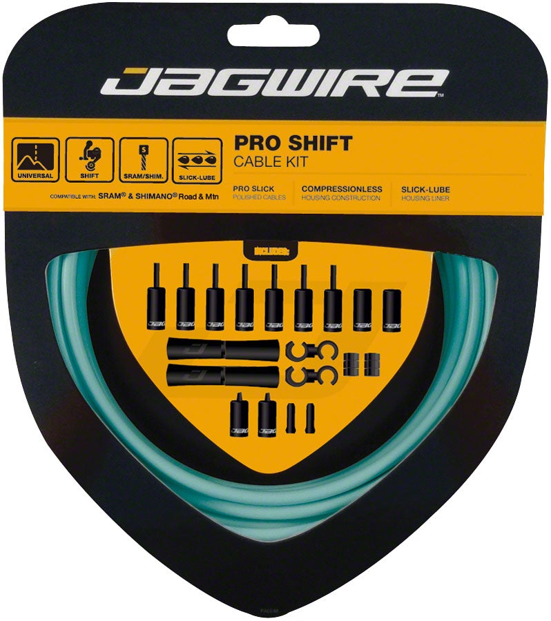 Jagwire 2x Pro Shift Kit - Celeste