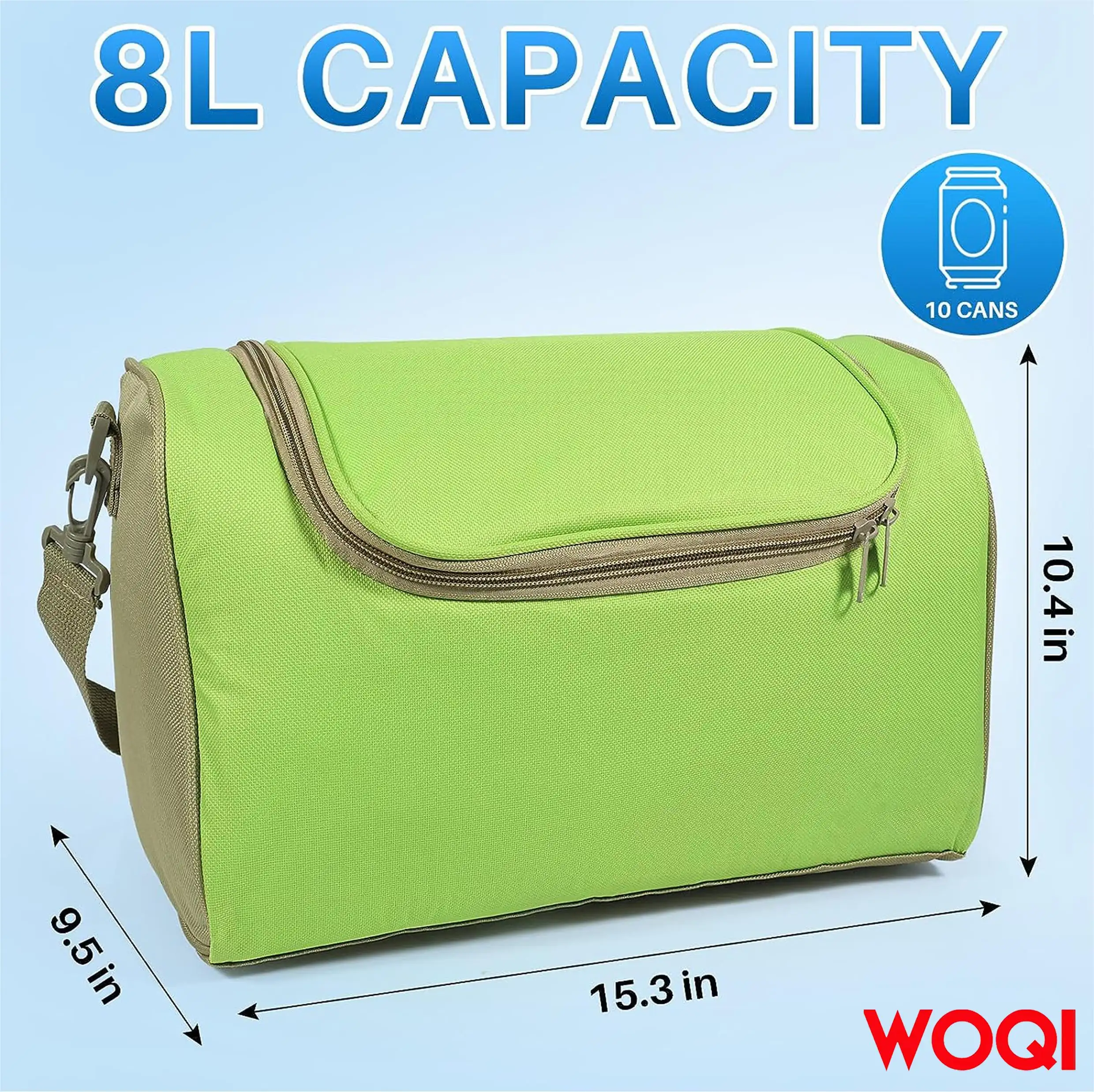 WOQI electric vehicle refrigeration bag  suitable for cars   RVs  and camping portable refrigeration bags