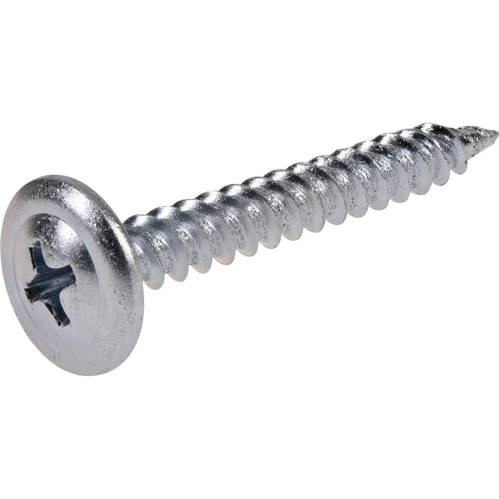 Everbilt #8 x 1-14 in. Phillips Drive Truss Head Lath Self Piercing Sheet Metal Screw 1 lb.-Box (150-Piece) 117282