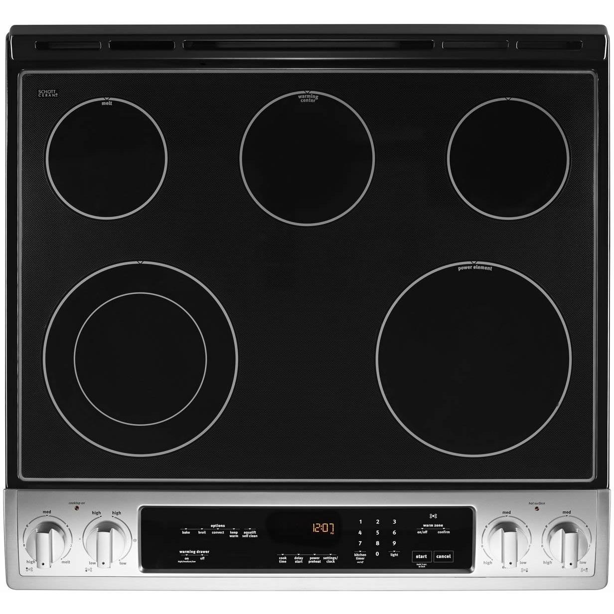 Maytag 30-inch Slide-In Electric Range YMES8800FZ