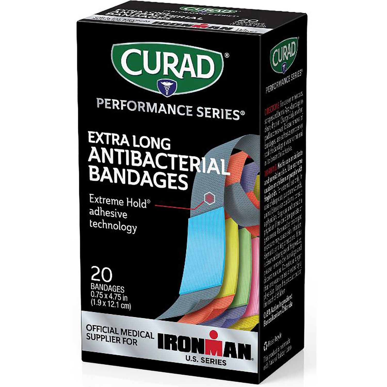 Antibacterial Ironman Bandages by Medline Industries， Inc MIICURIM5019