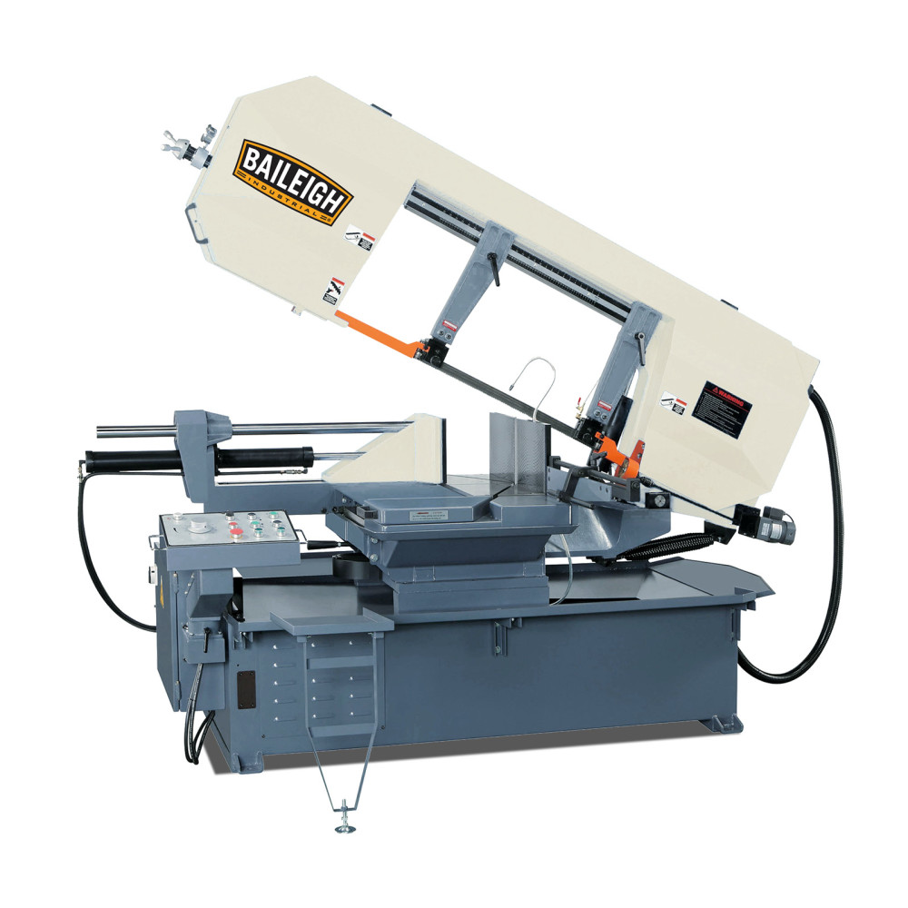 Baileigh BS-24SA-DM Horizontal Band Saw Semi-Auto 220V 3 Phase ;