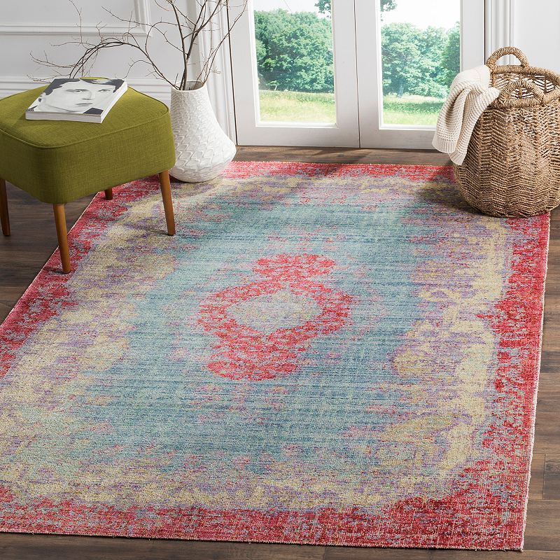 Safavieh Windsor Asha Framed Floral Rug