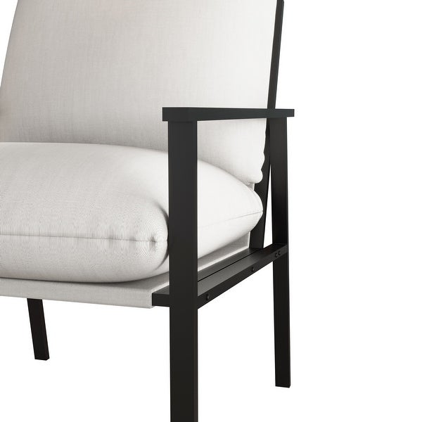 Accent Chair with Thick Padded Backrest and Seat Cushion