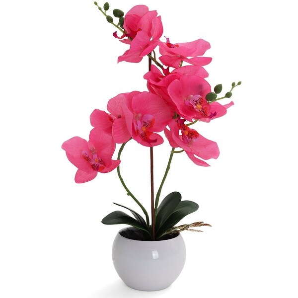 Hot Pink Artificial Orchid