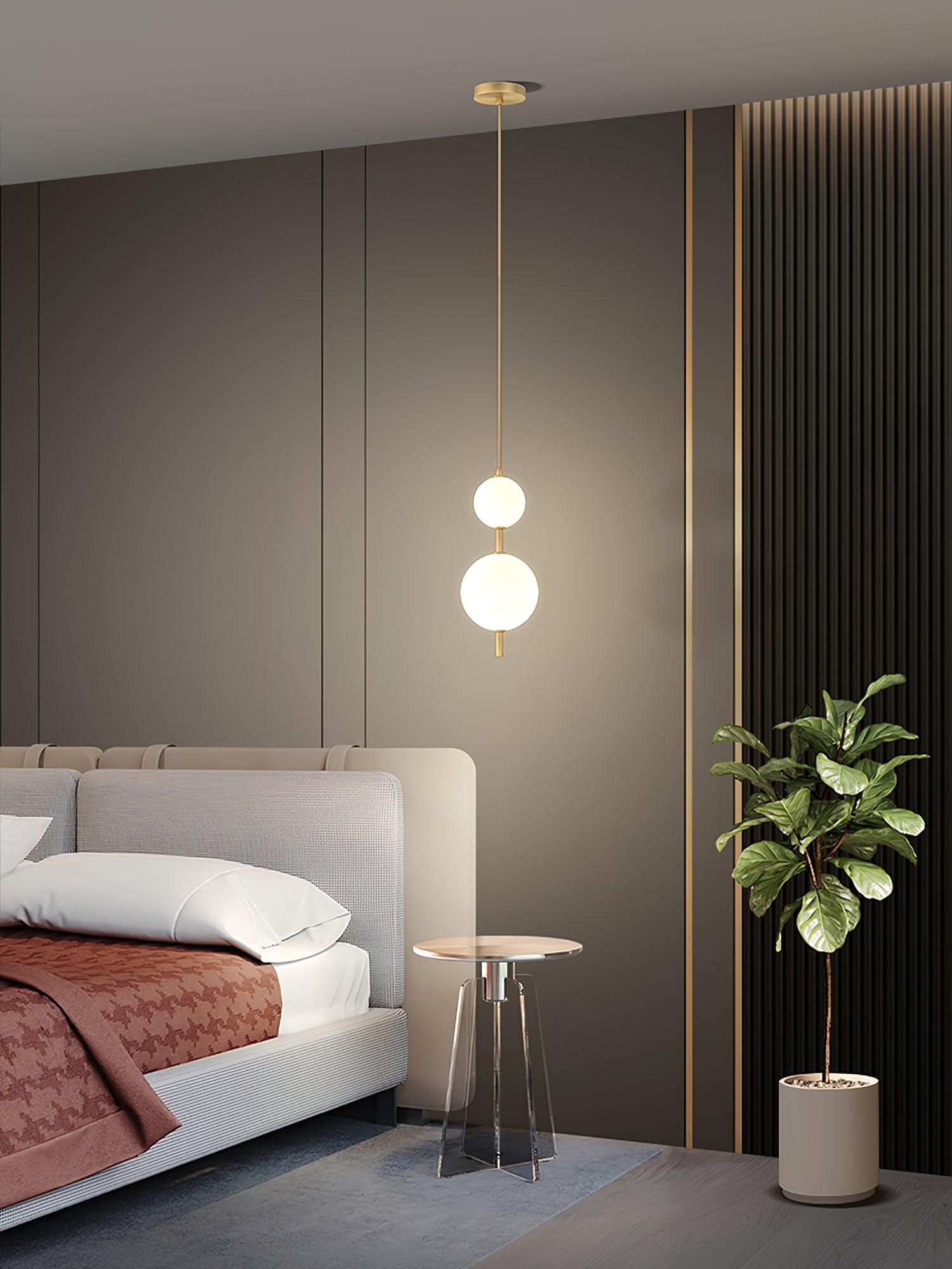 Vertical Globe Pendant Lamp