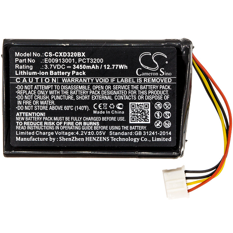 COne eID XGKCONEEID 3450mAh Replacement Battery BatteryClerkcom Barcode